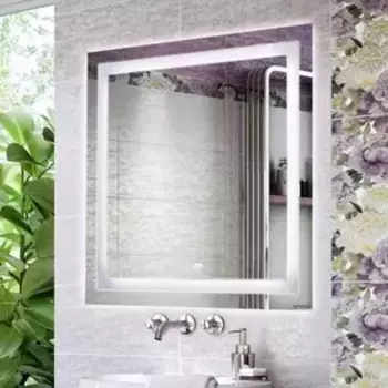 Зеркало «Comforty» Квадрат 75 с подсветкой