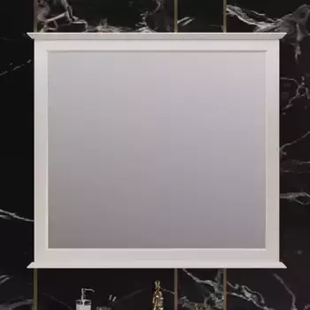 Зеркало из массива «Opadiris» Кантара 105 без света слоновая кость