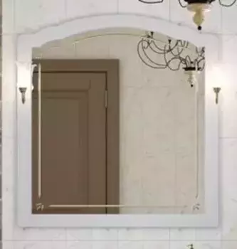 Зеркало из массива «Opadiris» Лоренцо 100 без света белое