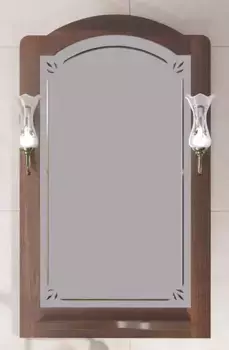 Зеркало из массива «Opadiris» Лоренцо 60-3 без света светлый орех