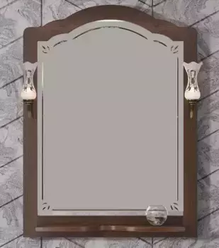 Зеркало из массива «Opadiris» Лоренцо 80-2 без света светлый орех