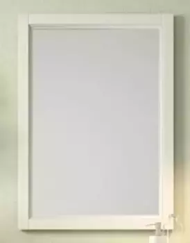 Зеркало из массива «Opadiris» Омега 75 без света слоновая кость