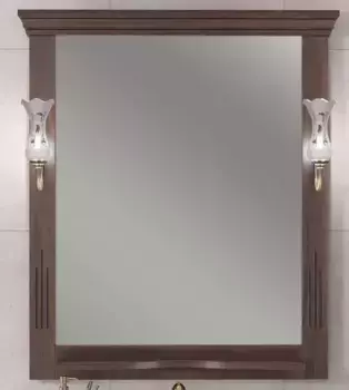 Зеркало из массива «Opadiris» Риспекто 85 без света орех антикварный