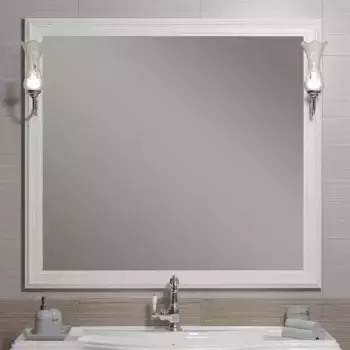 Зеркало из массива «Opadiris» Санрайз 105 без света слоновая кость