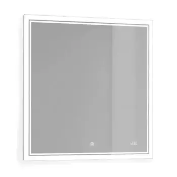 Зеркало «Jorno» Slide 80 с подсветкой белое