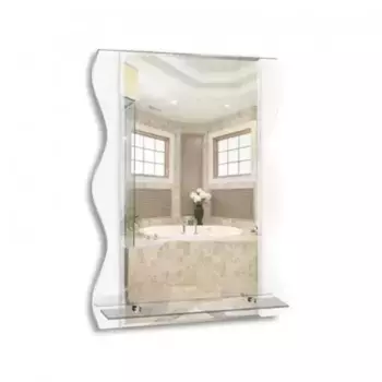 Зеркало «Loranto» Лацио 55 без света с декоративным элементом