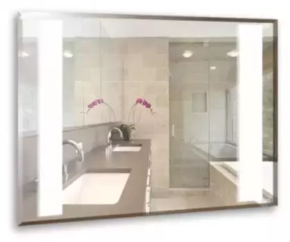 Зеркало «Loranto» Премьер эконом 70 с подсветкой фацет