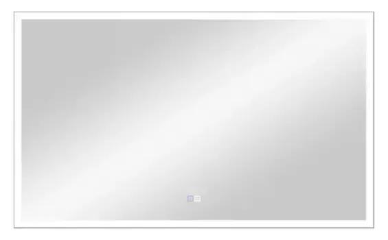 Зеркало «Misty» Веритате 100/60 с подсветкой серый