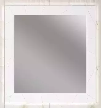 Зеркало «Opadiris» Луиджи 100-2 с подсветкой белый матовый