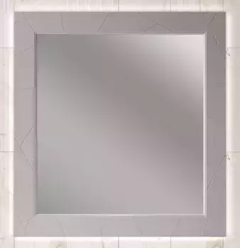 Зеркало «Opadiris» Луиджи 100-2 с подсветкой серый матовый