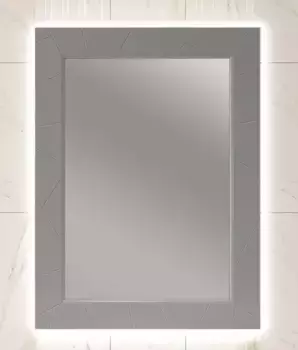 Зеркало «Opadiris» Луиджи 70-2 с подсветкой серый матовый
