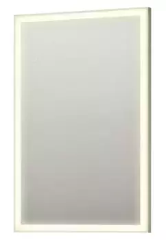 Зеркало «Orka» Cube 65/100 с подсветкой белое матовое