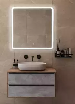 Зеркало «Runo» Руан 80 с подсветкой