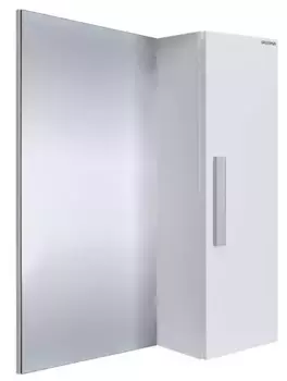 Зеркало с шкафчиком «Grossman» Нео 80 без света белое универсальный