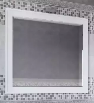 Зеркало «Sanflor» Модена 105 без света белое