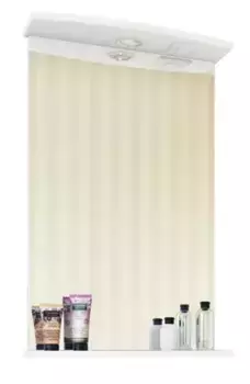 Зеркало «Sanflor» Софи 60 New с подсветкой белое