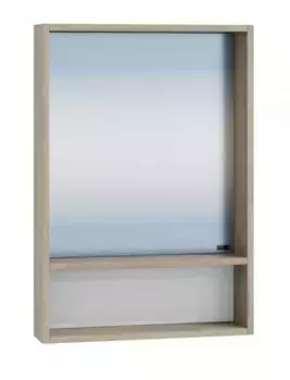 Зеркало «СанТа» Прима 50 без света дуб светлый