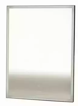 Зеркало «Sintesi» Kanto 60/80 с сенсорным выключателем с подсветкой чёрное