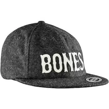 Бейсболка Bones WHEELS Cap Strapback Wooly