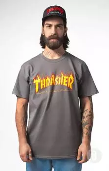 Футболка Thrasher Flame Logo