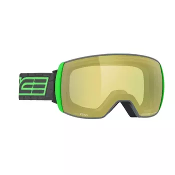 Маска Salice 605 DAF Charcoal-Green/Yellow+Sonar