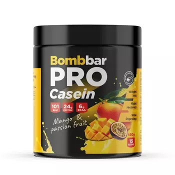 Казеиновый протеин Pro - Манго - маракуйя (450г)