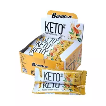 Кето батончики - Миндальная нуга с ванилью