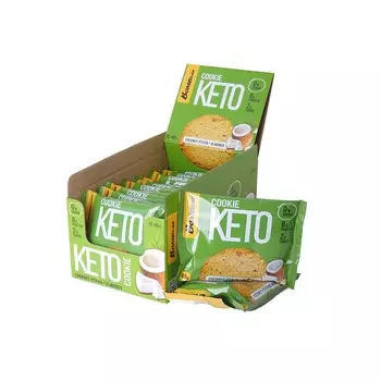 Кето печенье - Кокос с миндалём