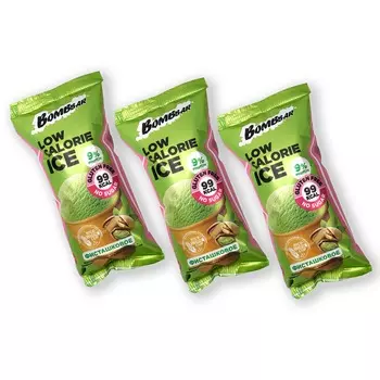 Низкокалорийное мороженое-стаканчик - Фисташка (3 шт.)