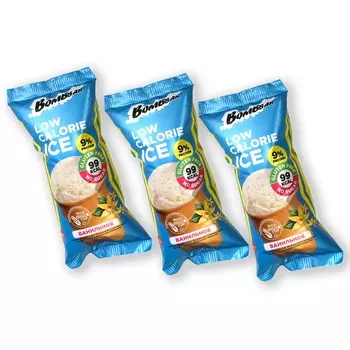 Низкокалорийное мороженое-стаканчик - Ваниль (3 шт.)
