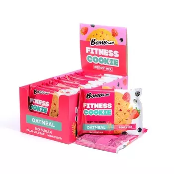 Овсяное fitness печенье - Ягодный микс