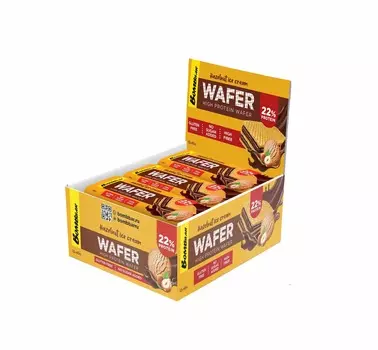 Протеиновая вафля Bombbar - Ореховый пломбир в шоколаде