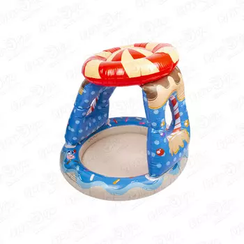 Бассейн надувной Bestway детский Леденец 91х89см