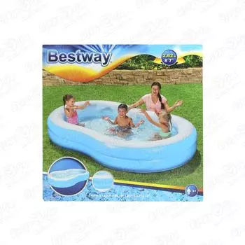 Бассейн надувной Bestway Лагуна 262х157х46см