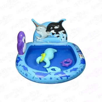 Бассейн надувной Bestway Полярные друзья 134х131х73см