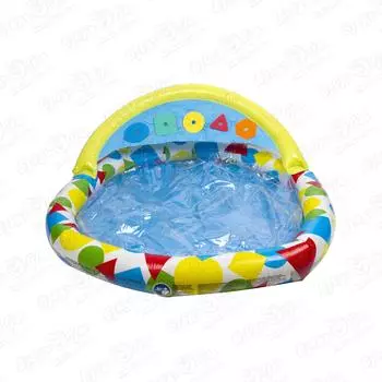 Бассейн надувной детский Bestway Геометрические формы 120х117х46см