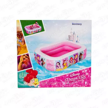 Бассейн надувной детский Bestway Принцессы 200х146х48см
