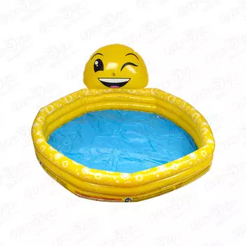 Бассейн надувной детский Bestway Смайл 165х144х69см