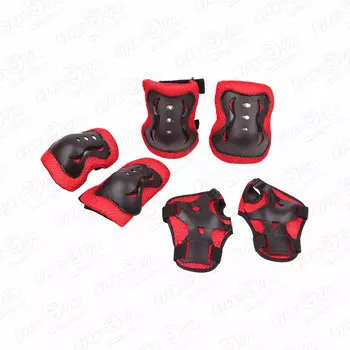 Комплект защиты ROLLO PRO детский красный