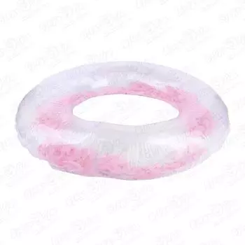 Круг для плаванья Lanson Toys с розовыми перьями 90см