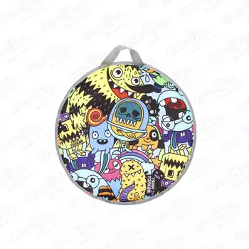 Ледянка мягкая круглая Монстры 45см