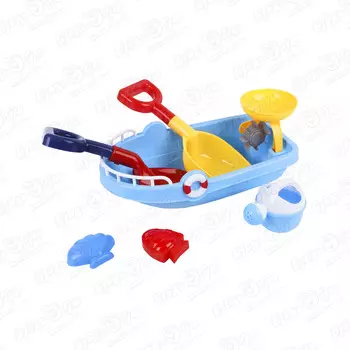 Набор песочный Лодочка 6предметов