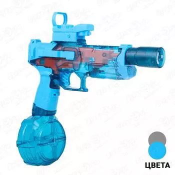Пистолет Lanson Toys водный с эффектом искр и аккумулятором с 3лет в ассортименте