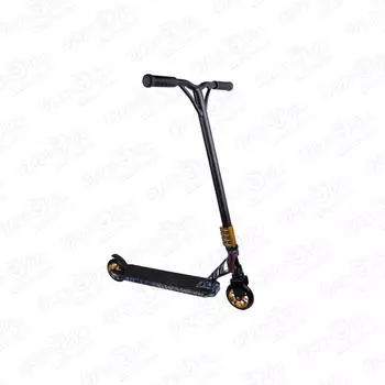 Самокат трюковый ROLLO PRO с радужными переливами 110мм