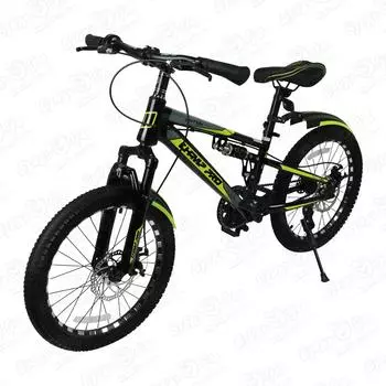 Велосипед Champ Pro B20 двухколесный с желтыми акцентами