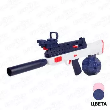 Винтовка Супер Гатлинг водная с эффектом искр и аккумулятром с 3лет в ассортименте