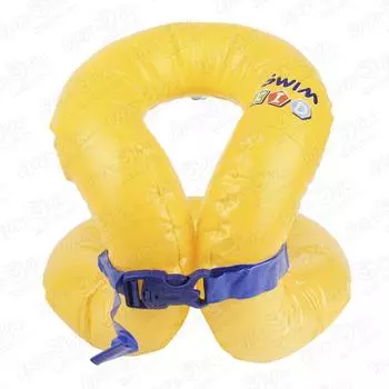 Жилет надувной Lanson Toys для плаванья восьмерка желтый