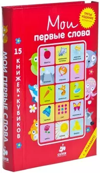 15 книжек-кубиков. Русский язык. Мои первые слова