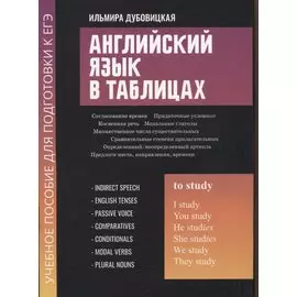 Английский язык в таблицах: учеб. пособие для подгот.к ЕГЭ