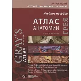 Атлас анатомии Грея. Учебное пособие (русский, английский, латинский)